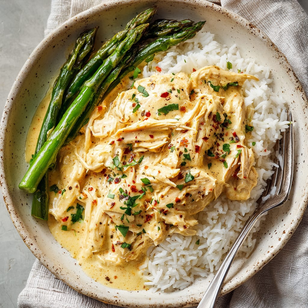 Slow Cooker Creamy Italian Chicken