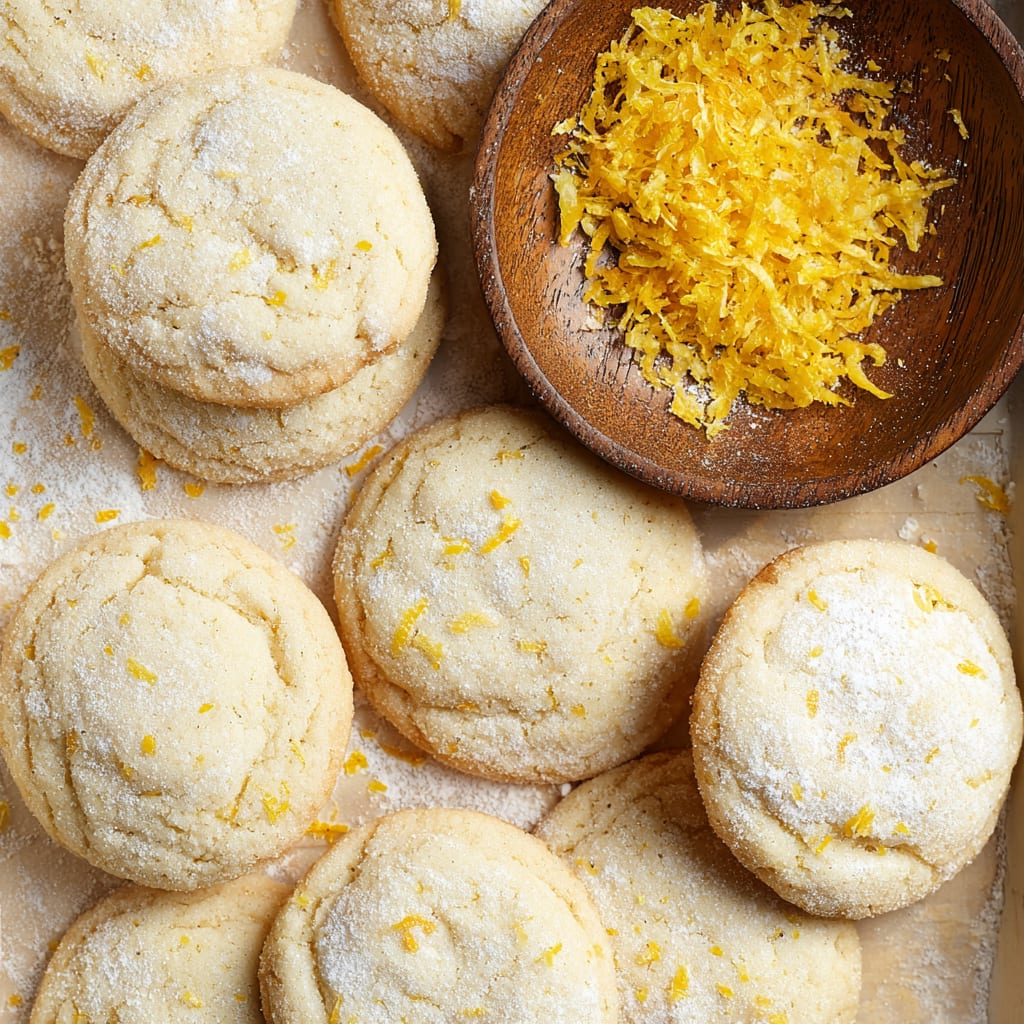 Soft & Chewy Lemon Cookies