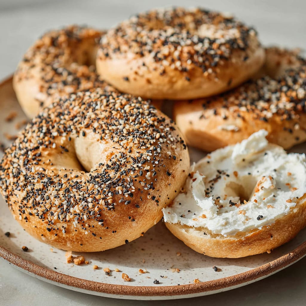 Sourdough Bagels