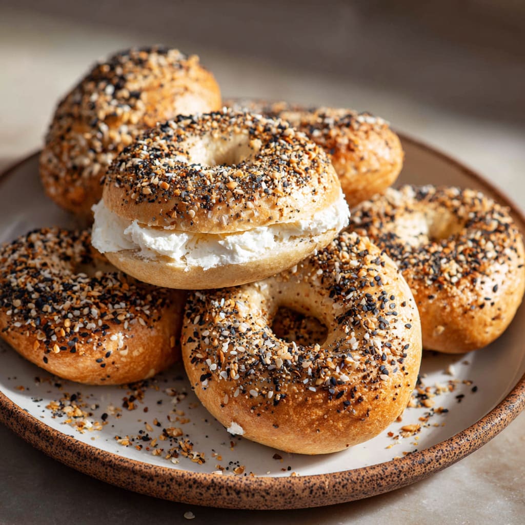 Sourdough Bagels