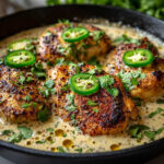 Spicy Jalapeno Chicken with Creamy Sauce