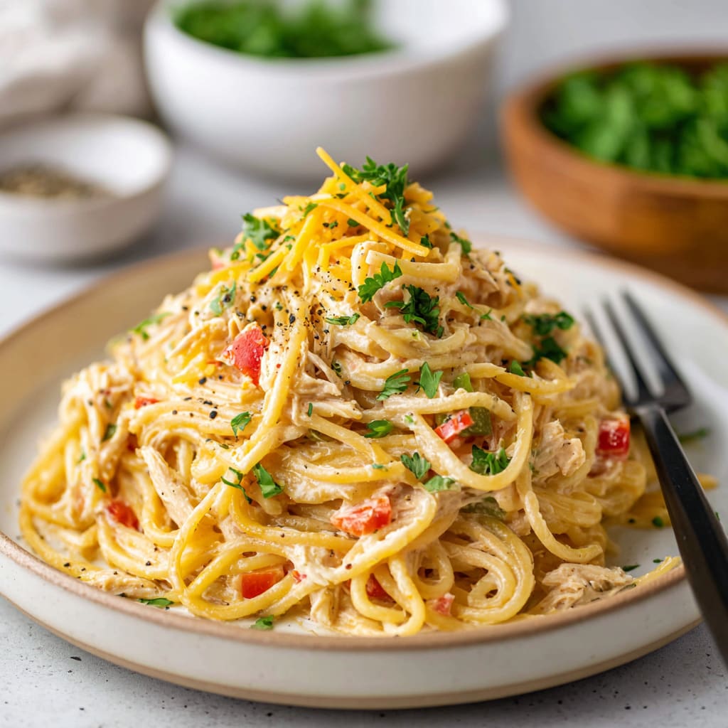Chicken Spaghetti Casserole