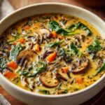 Cozy Autumn Wild Rice Soup