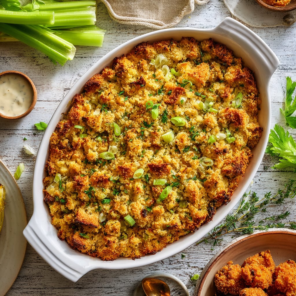 Paula Deen’s Southern Cornbread Dressing