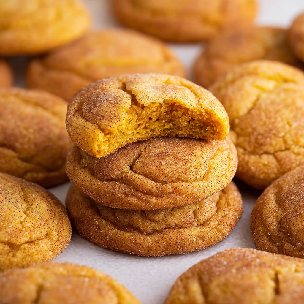 Pumpkin Snickerdoodle Cookies