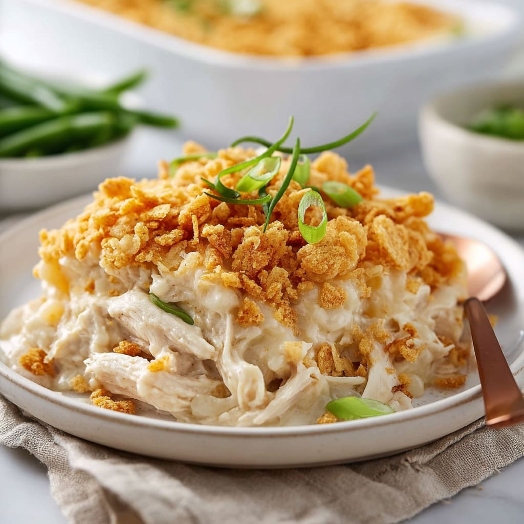 Ritz Cracker Chicken Casserole