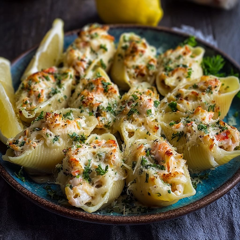 Seafood Stuffed Shells